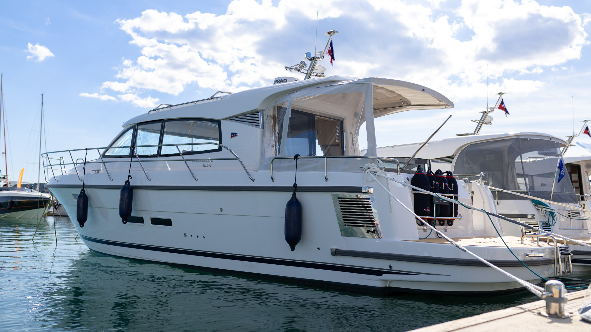 Nimbus 405 Coupe „Ikar“ als Charteryacht