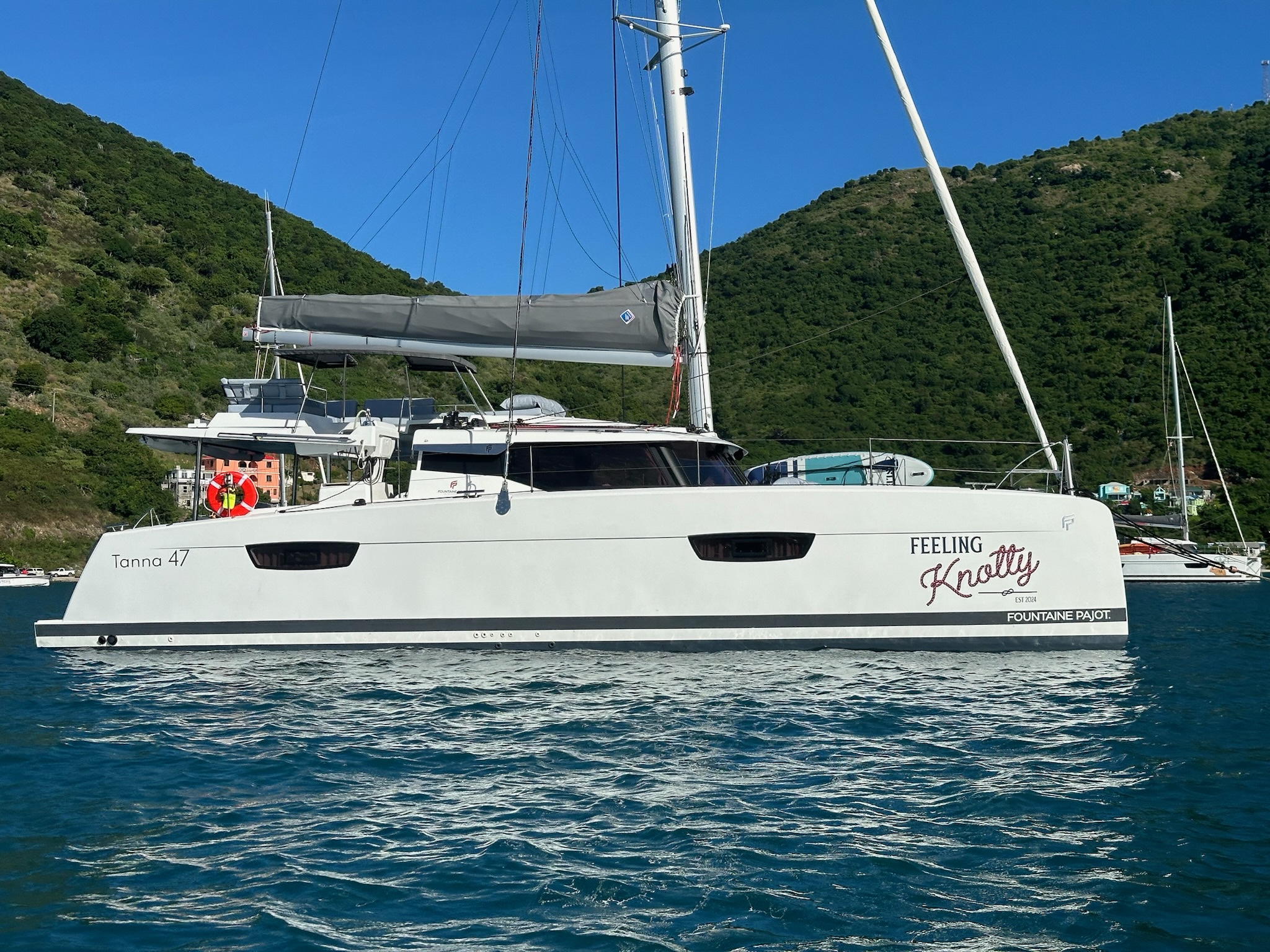 Fountaine Pajot Tanna 47 „Feeling Knotty“ als Charteryacht