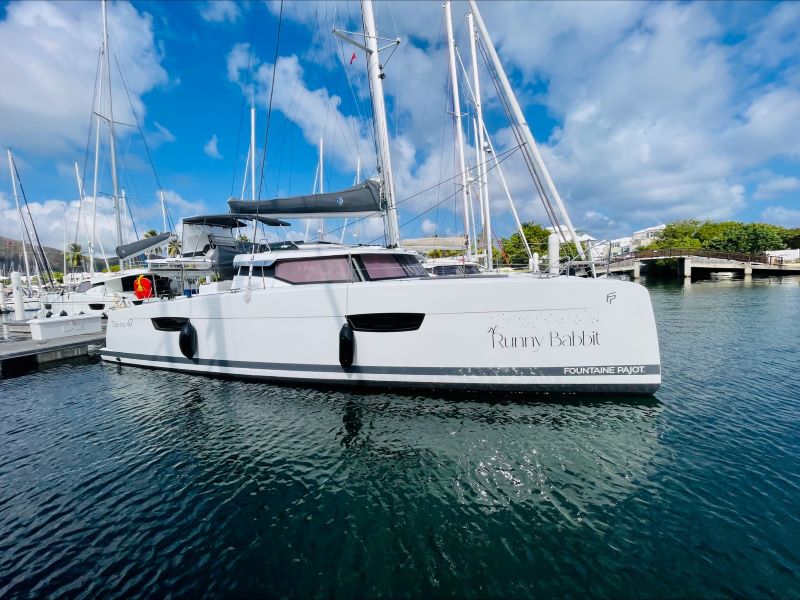 Fountaine Pajot Tanna 47 „Runny Babbit“ als Charteryacht