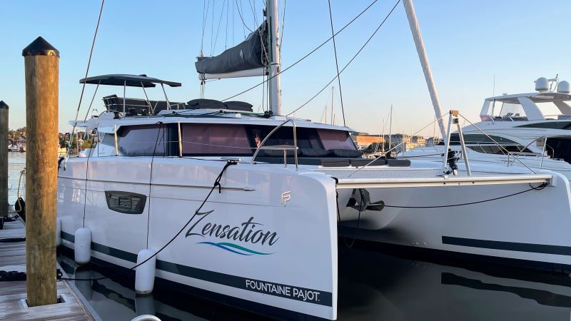 Fountaine Pajot Tanna 47 „Zensation“ als Charteryacht