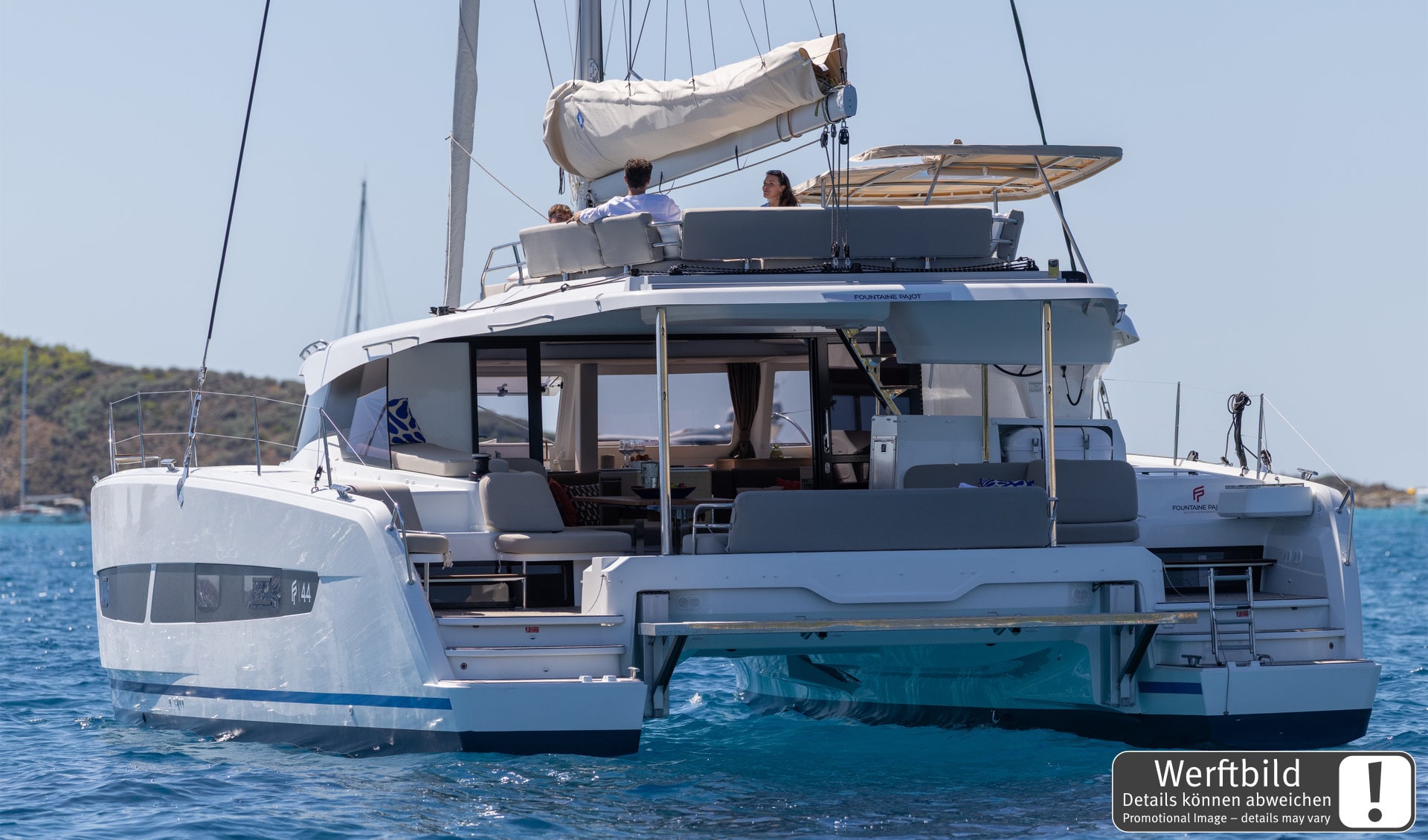 Fountaine Pajot New 44 Quatour „Ace of Sails“ als Charteryacht