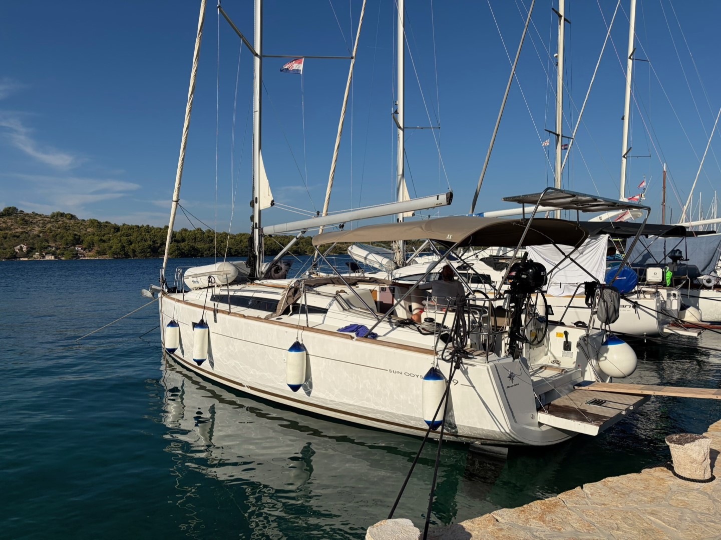 Sun Odyssey 349 (3cab) „Novara“ als Charteryacht