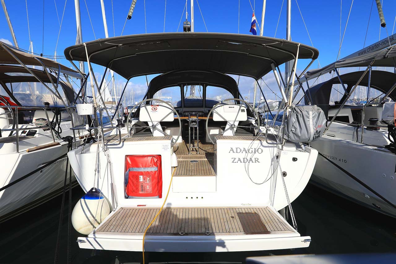 Hanse 458 (4cab/2wc) „Adagio“ als Charteryacht