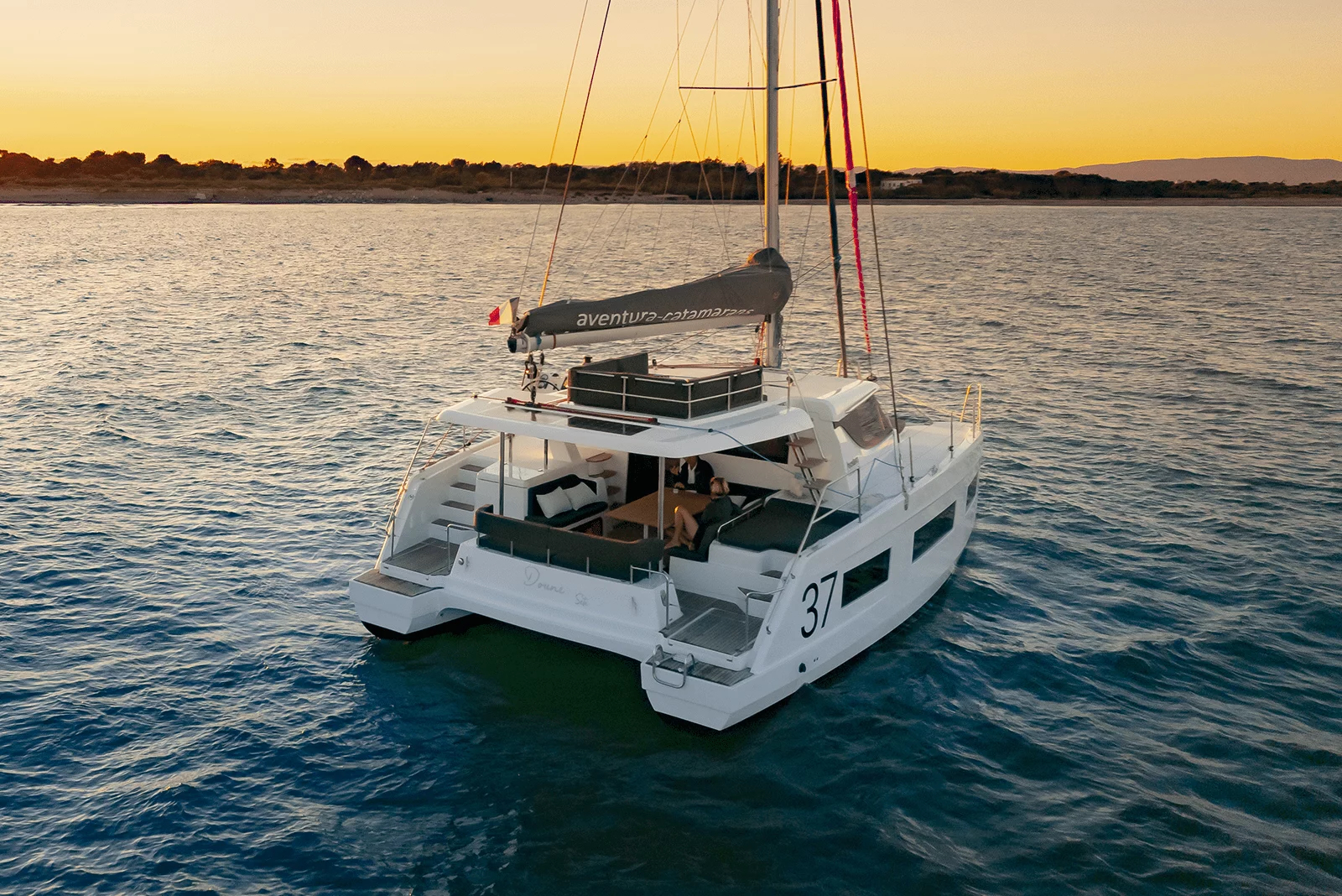 Aventura 37 „Vesta“ als Charteryacht