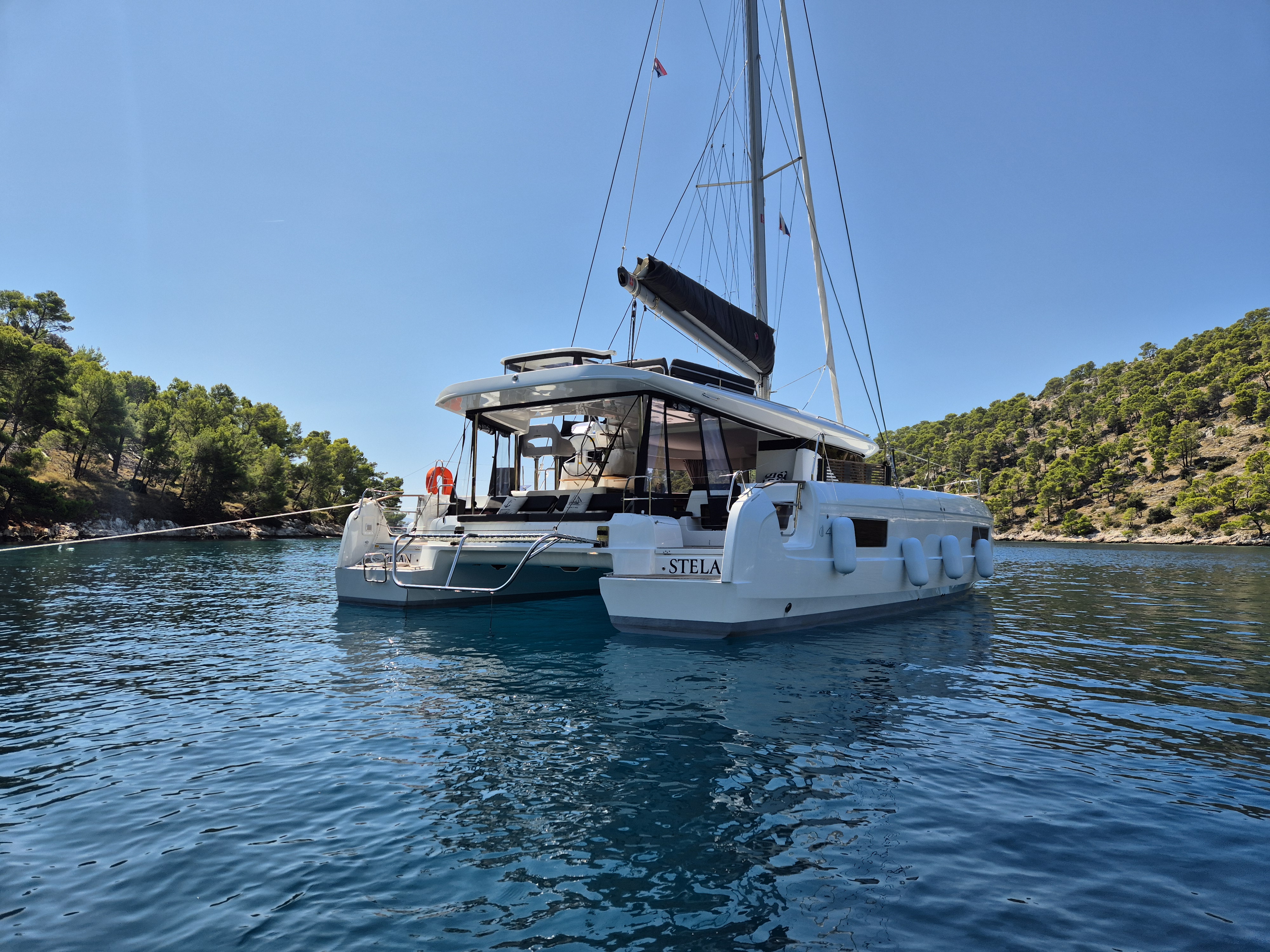 Lagoon 43 „Stela“ als Charteryacht