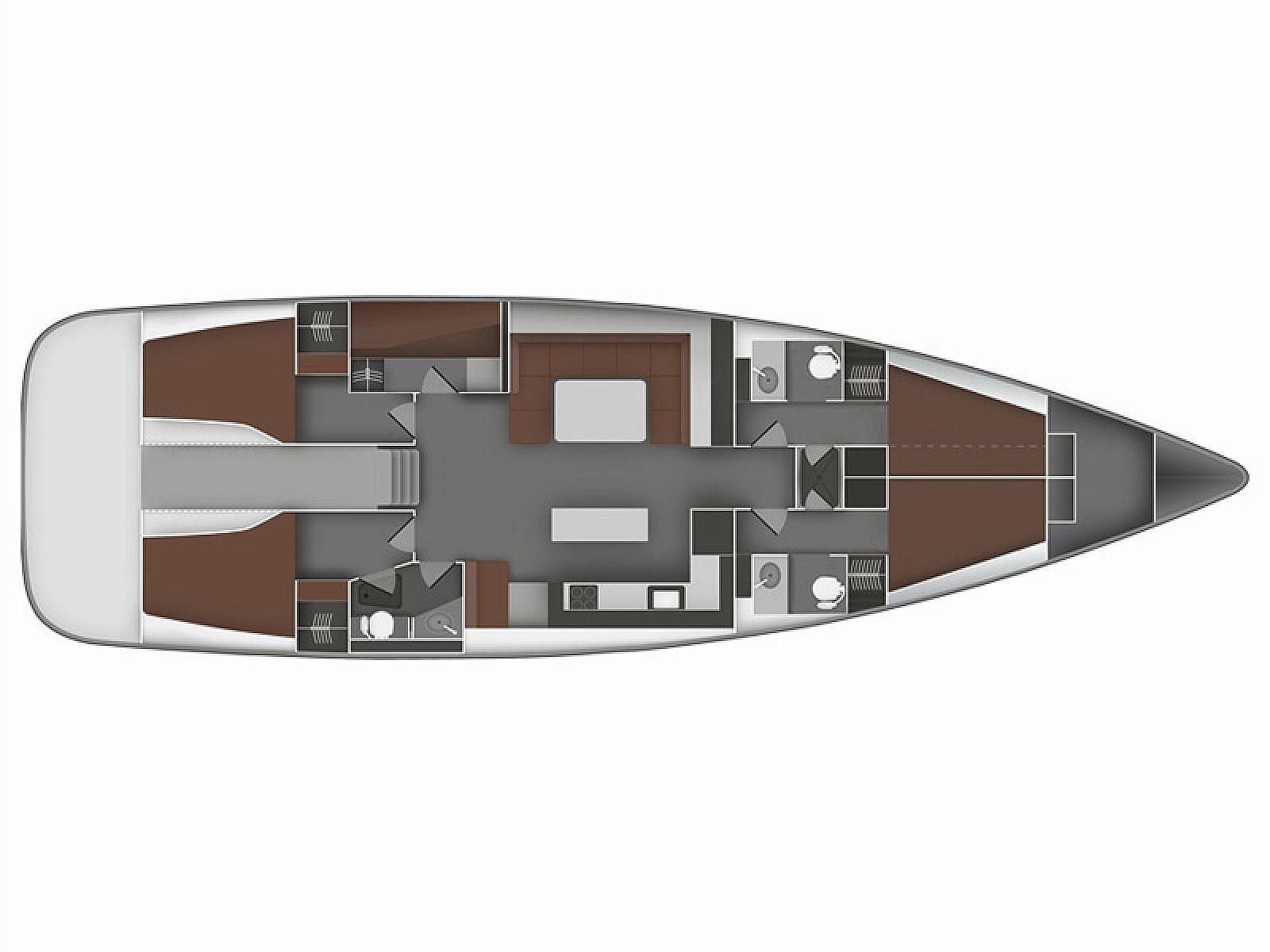 Bavaria Cruiser 55 Vivace, Foto 4