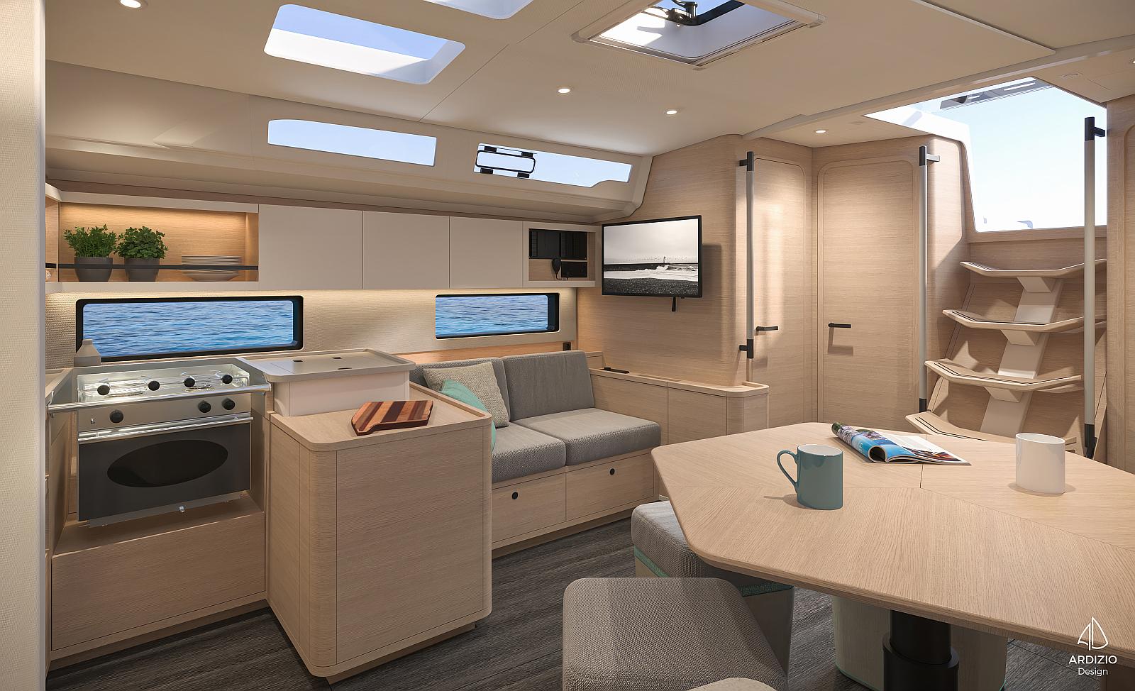 Dufour 44 Sunsail 44.3 Premium, Foto 4