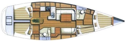 Dufour 44 Sketch