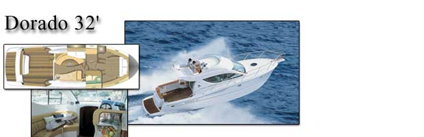 Sessa Dorado 32 – Grundriss 1 Kabinen