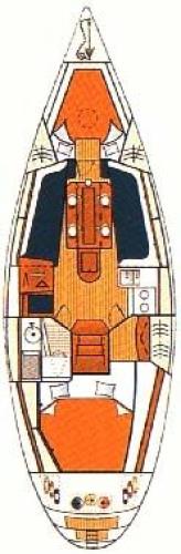 Elan 34 (2Cab/1WC) „Argo“ als Charteryacht