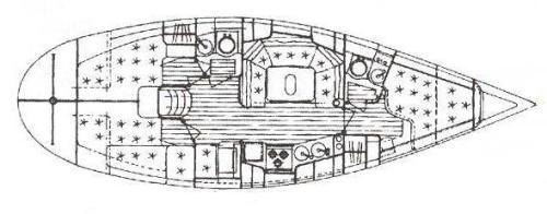 Elan 38 „Ageras“ als Charteryacht