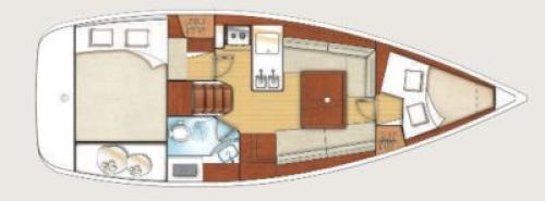 Oceanis 31 Sketch