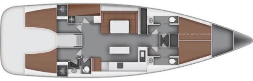 Bavaria Cruiser 55 Sketch