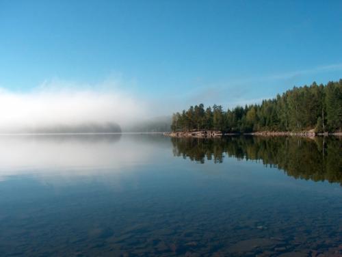 Schweden Charter: Zauberhafte Stimmung am frühen Morgen