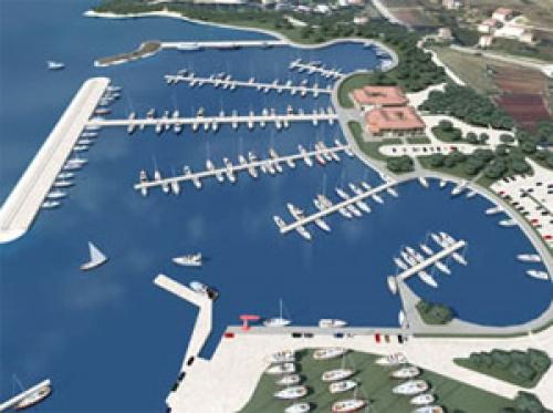 Kroatien Yachtcharter: Die Marina Novigrad an der Küste von Istrien