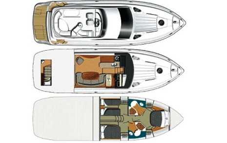 Fairline Phantom 50 Sketch