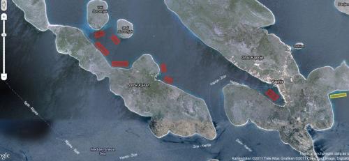 Infos über kroatische Bojen auf Google Maps