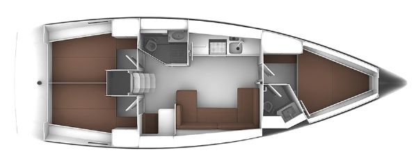 Bavaria Cruiser 41 S Sketch
