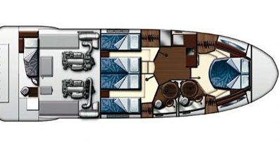Azimut 47 Fly Sketch