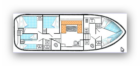 Tarpon 42 N „Athene“ als Charteryacht