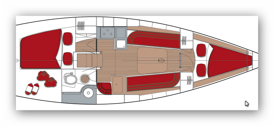 Dehler 32 Sketch
