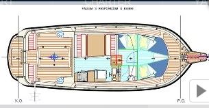 Damor 900 – Grundriss 2 Kabinen