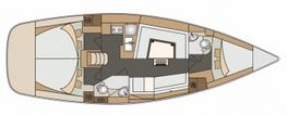Elan 40 Impression (3Cab/2WC) Sketch