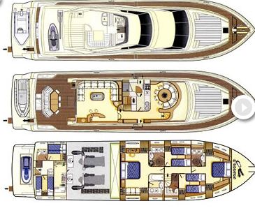 Ferretti 80 „Apeiron Blue“ als Charteryacht
