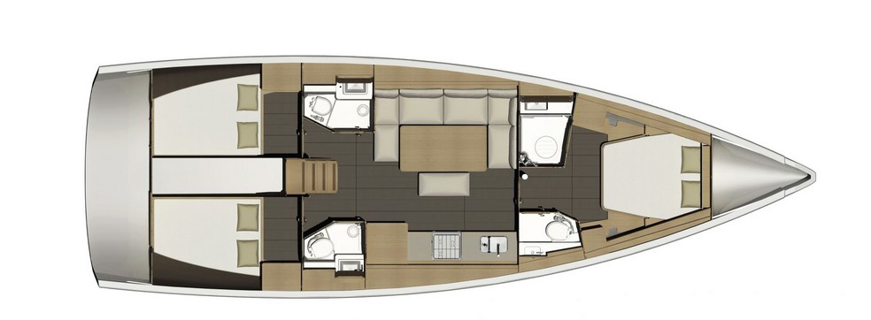 Dufour 460 Grand Large (3cab/3wc) „Tequila Night“ als Charteryacht