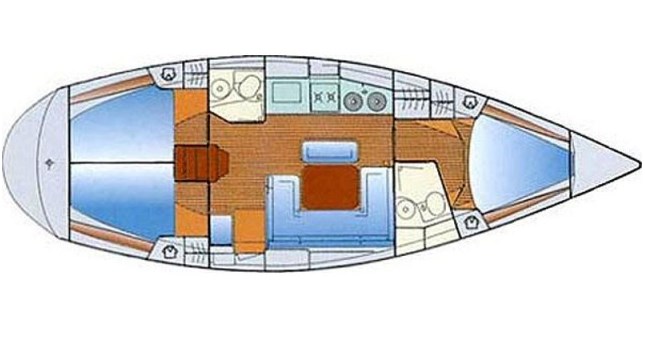 Bavaria 38 (3Cab/2WC) „Summertime“ als Charteryacht