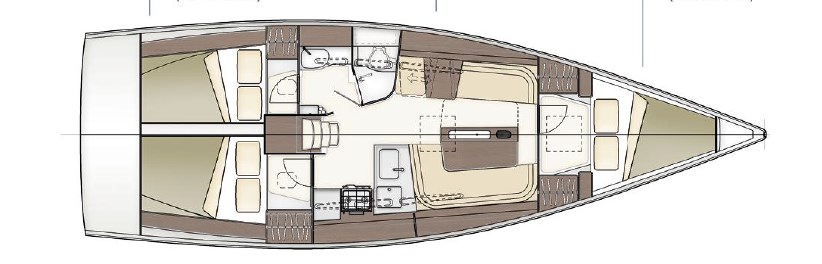 Dehler 38 Sketch